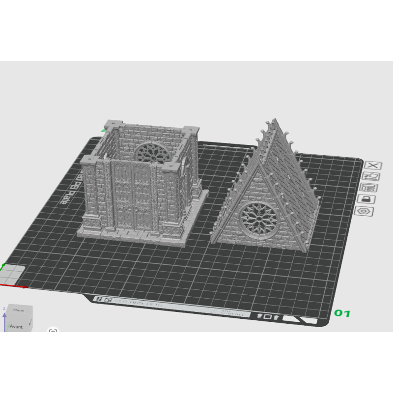 Fichier STL - Petit mausolée 