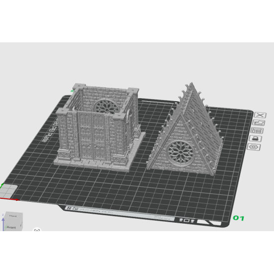 Fichier STL - Petit mausolée 