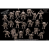 Avatars of wars - Hommes bêtes - Battle Ready hommes bêtes 2 armes - 3D Printed   