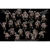 Avatars of wars - Hommes bêtes - Battle Ready hommes bêtes 2 armes - 3D Printed   
