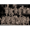 Avatars of wars - Hommes bêtes - Battle Ready Régiment hommes bêtes - 3D Printed   