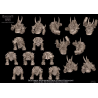 Avatars of wars - Hommes bêtes - Battle Ready Régiment hommes bêtes - 3D Printed   