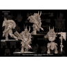 Avatars of wars - Hommes bêtes - Battle Ready Régiment hommes bêtes - 3D Printed   