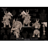 Avatars of wars - Hommes bêtes - Kit Elite hommes bêtes armes lourdes - 3D Printed   