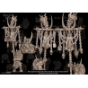 Avatars of wars - Hommes bêtes - Kit Elite hommes bêtes armes lourdes - 3D Printed   