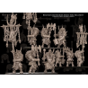 Avatars of wars - Hommes bêtes - Kit Elite hommes bêtes armes lourdes - 3D Printed   