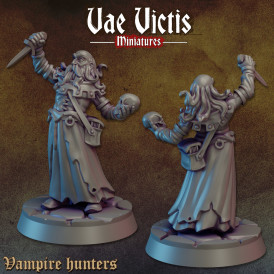 Vae Victis - Nécromancien avec crâne  