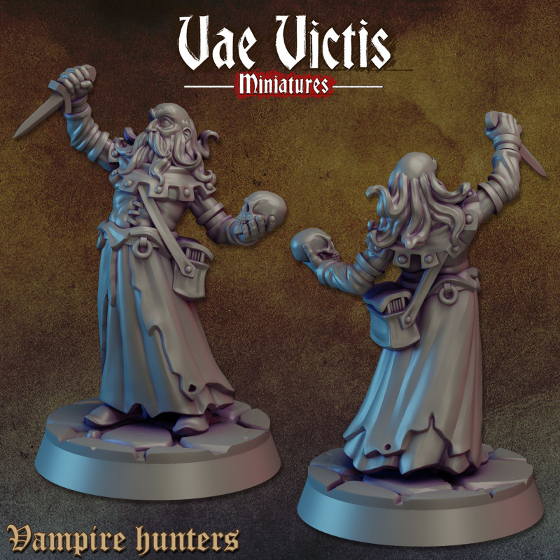 Vae Victis - Nécromancien avec crâne  