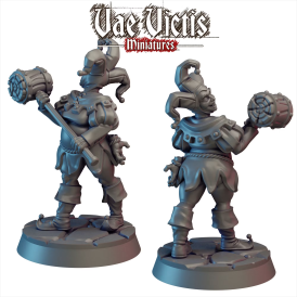 Vae Victis - Femme clown du carnaval du chaos  