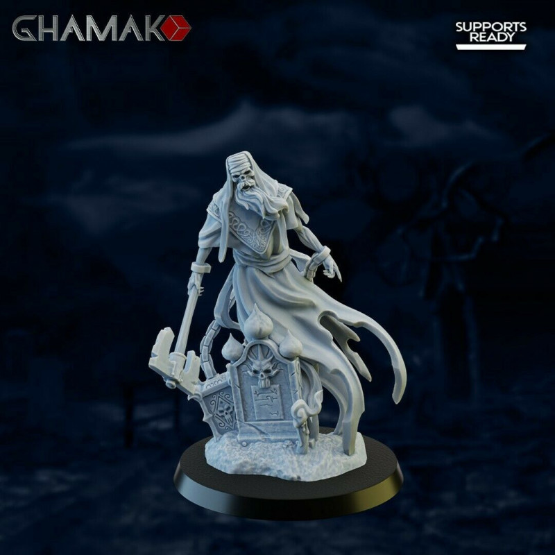 Figurines Morts-Vivants Ghamak – Armées Squelettiques et Horreurs Fantasy en 3D

