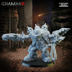 Figurine 3D Résine Wild West Orkz Warbozz 2  (2)