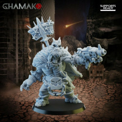 Figurine 3D Résine Wild West Warbozz villain  (2)