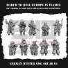 Infanterie Wehrmacht Hiver 3D – Soldats allemands en tenue d’hiver
