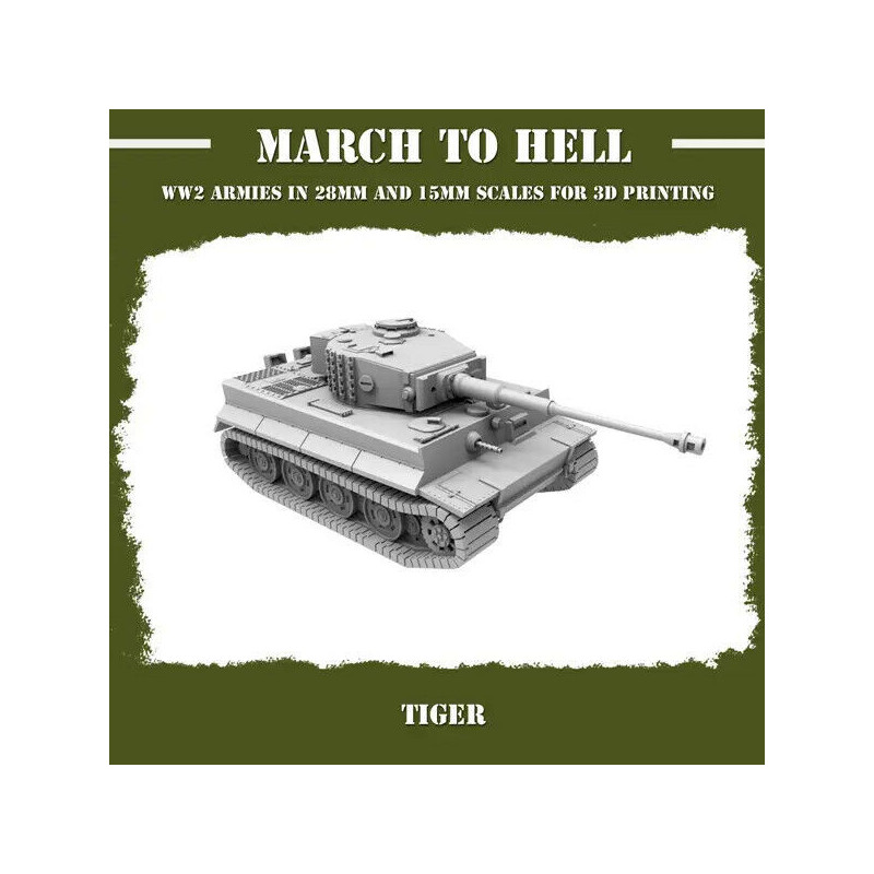 Véhicules & Tanks Wehrmacht 3D - Blindés WW2 pour Wargames
