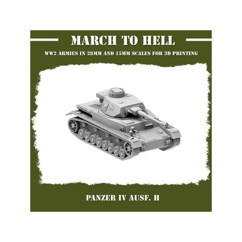 Véhicules & Tanks Wehrmacht 3D - Blindés WW2 pour Wargames
