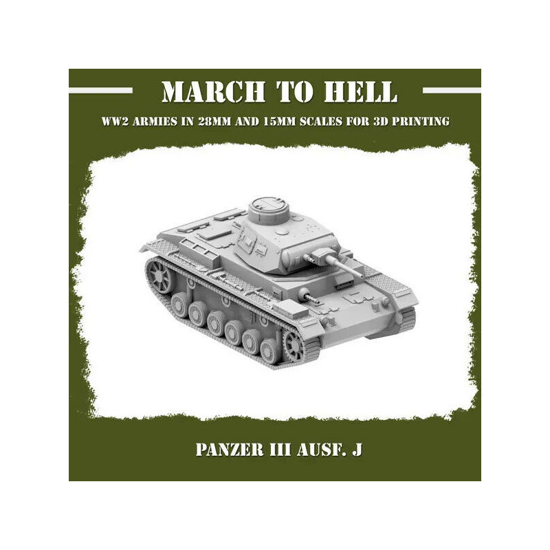 Véhicules & Tanks Wehrmacht 3D - Blindés WW2 pour Wargames
