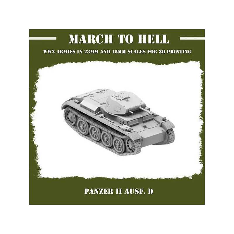 Véhicules & Tanks Wehrmacht 3D - Blindés WW2 pour Wargames

