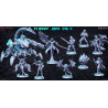 Figurines pour jeux de rôle, Wargame Impréssion 3D résine. Classic JRPG VOL 4