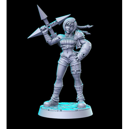 Figurines pour jeux de rôle, Wargame Impréssion 3D résine. Classic JRPG VOL 4