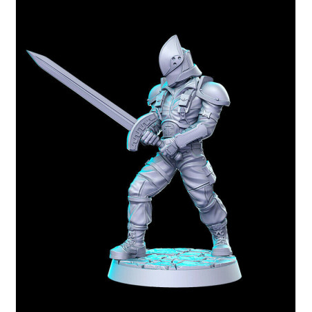 Figurines pour jeux de rôle, Wargame Impréssion 3D résine. Classic JRPG VOL 4
