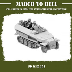 Wehrmacht -  SD KFZ 251  (2)