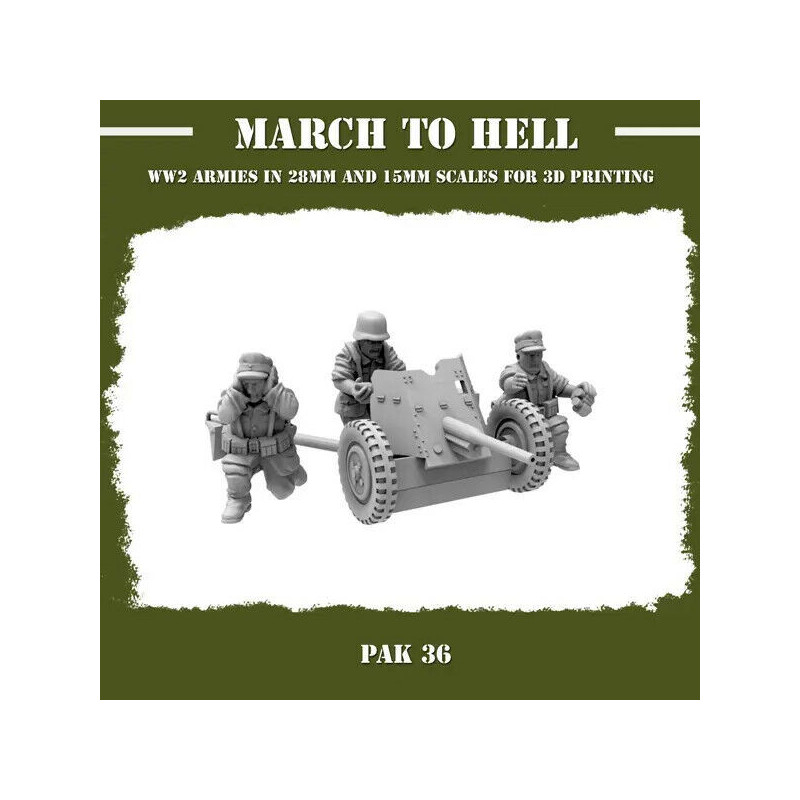 Infanterie Wehrmacht 3D – Soldats allemands WW2 pour Wargames
