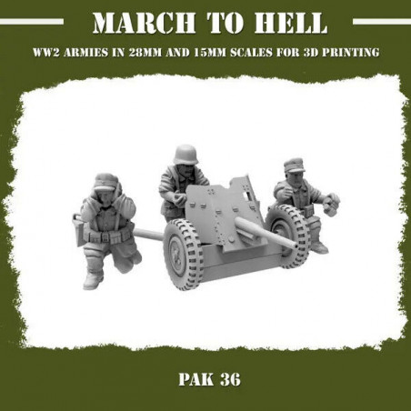 Infanterie Wehrmacht 3D – Soldats allemands WW2 pour Wargames
