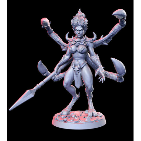 Figurines pour jeux de rôle, Wargame Impréssion 3D résine. Lords of Destruction