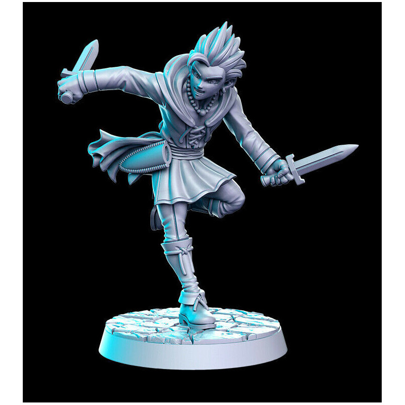 Figurines pour jeux de rôle, Wargame Impréssion 3D résine. Classic RPG Vol 3