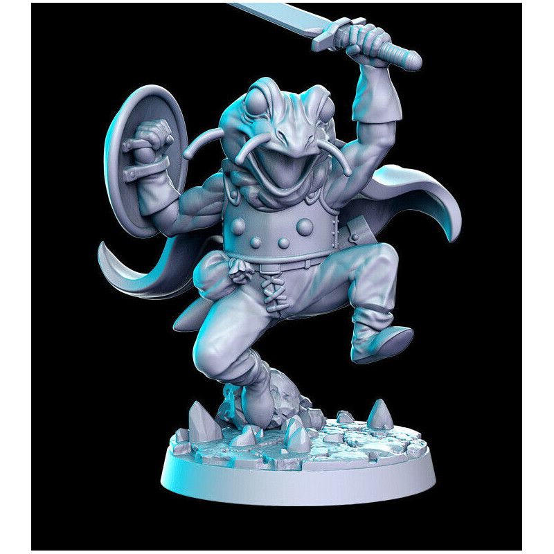 Figurines pour jeux de rôle, Wargame Impréssion 3D résine. Classic RPG Vol 3