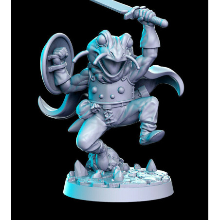 Figurines pour jeux de rôle, Wargame Impréssion 3D résine. Classic RPG Vol 3