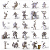 Fans (60) – Figurines de supporters pour football fantastique – Fanath Miniatures

