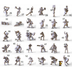 Fans (60) – Figurines de supporters pour football fantastique – Fanath Miniatures

 (2)
