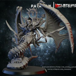  r«Figurine 3D Résine jeux de figurines Démon-Seigneur démon serpent  (2)
