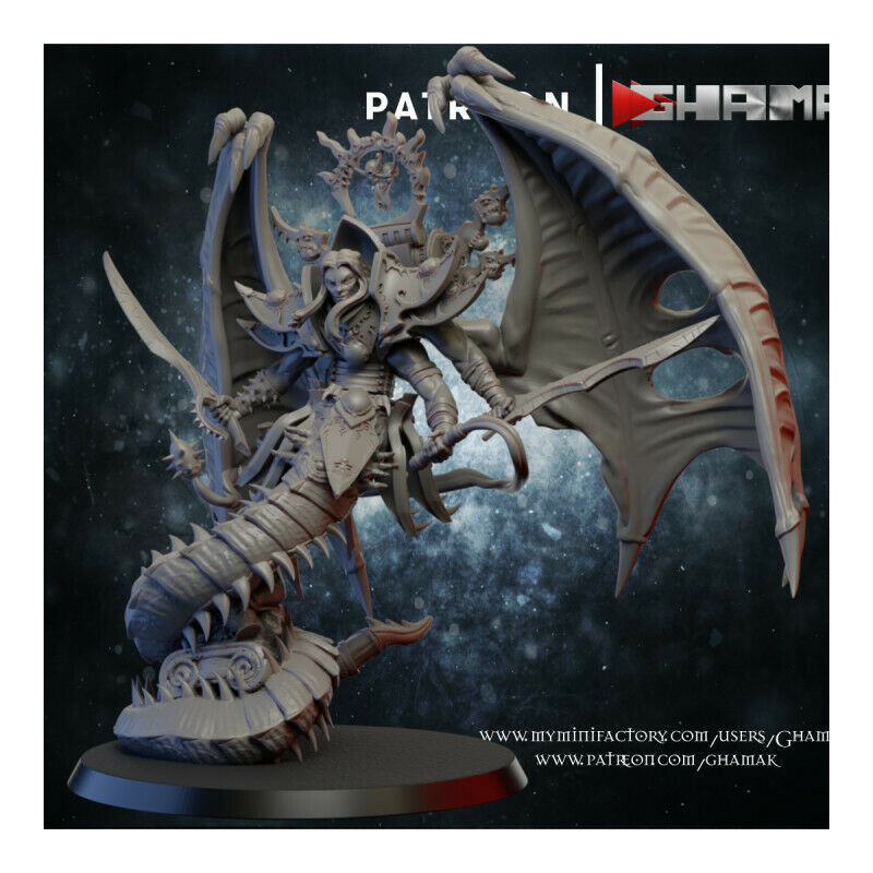 "Démons du Chaos Ghamak - Figurines 3D pour Wargames Fantasy & Batailles Épiques"