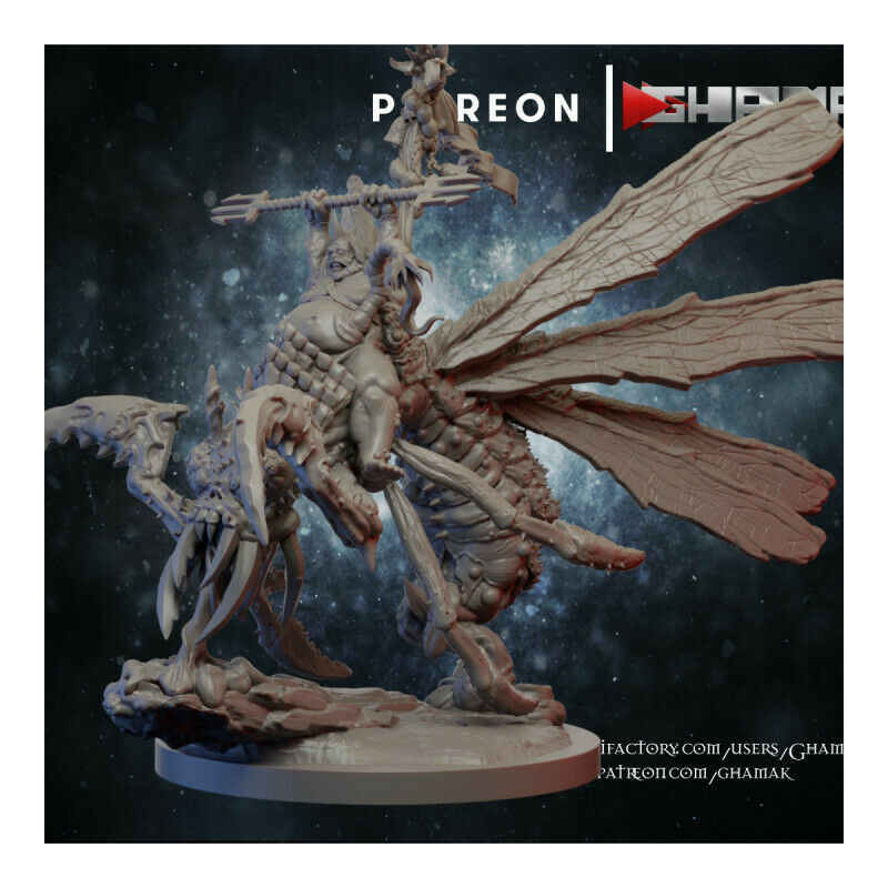 "Armée du Chaos Ghamak - Figurines 3D pour Wargames Fantasy & Batailles Épiques"