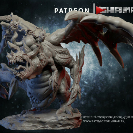"Armée du Chaos Ghamak - Figurines 3D pour Wargames Fantasy & Batailles Épiques"