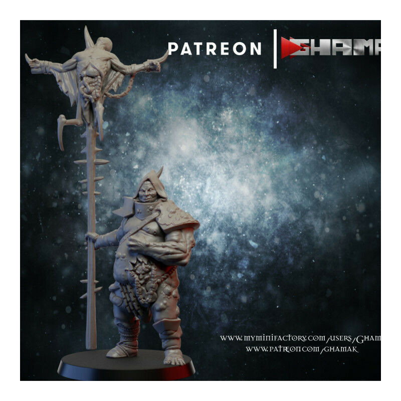"Armée du Chaos Ghamak - Figurines 3D pour Wargames Fantasy & Batailles Épiques"