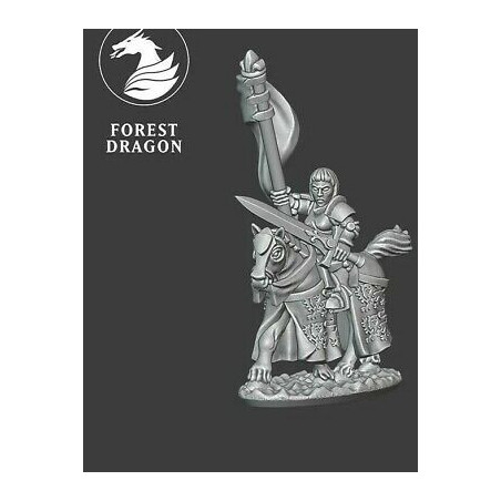 Forest Dragon impréssion 3d-Grande bannière-Echelle 15mm