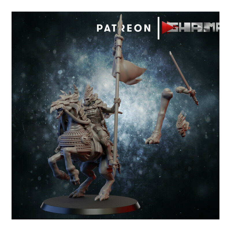 Figurines Morts-Vivants Ghamak – Armées Squelettiques et Horreurs Fantasy en 3D

