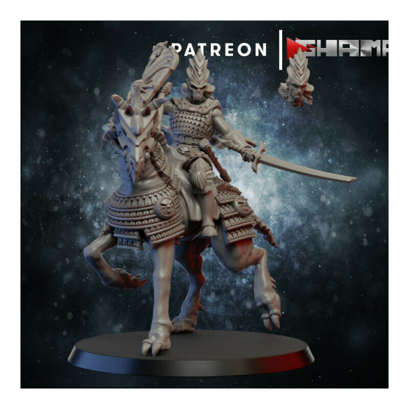 Figurines Morts-Vivants Ghamak – Armées Squelettiques et Horreurs Fantasy en 3D

