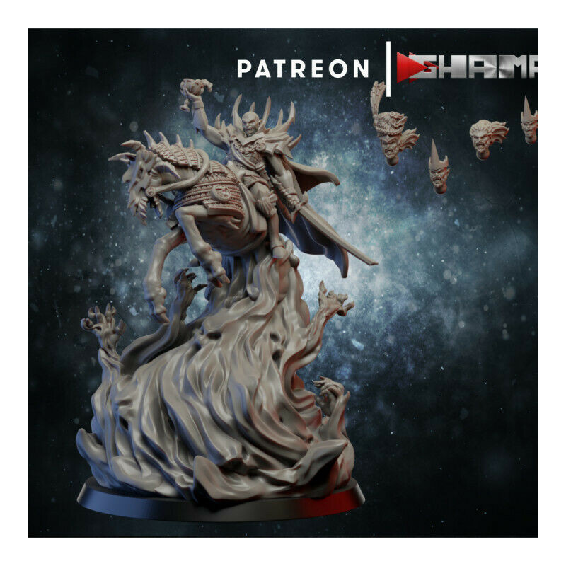 Figurines Morts-Vivants Ghamak – Armées Squelettiques et Horreurs Fantasy en 3D

