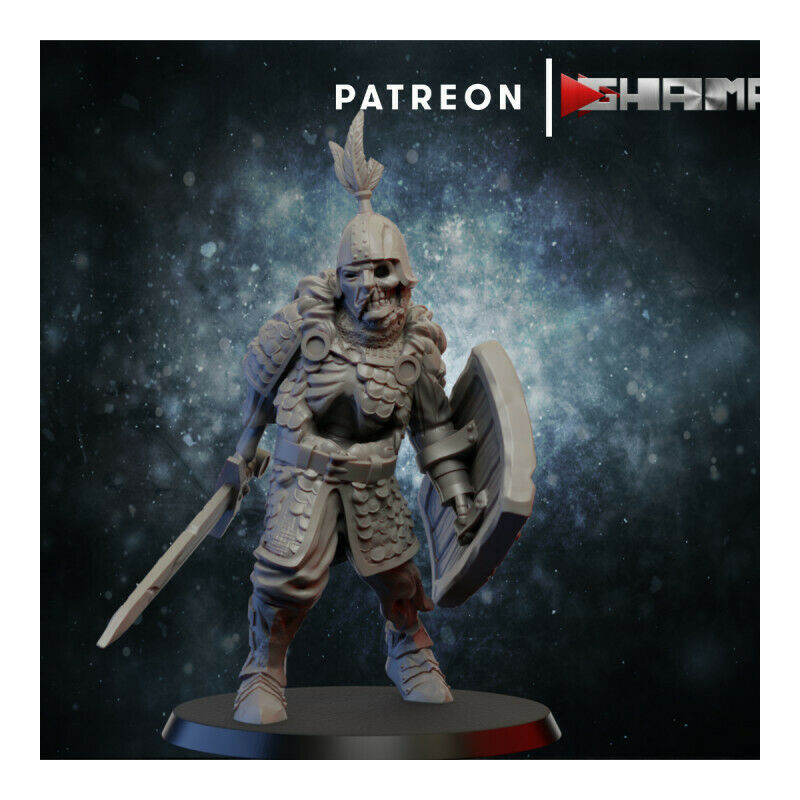 Figurines Morts-Vivants Ghamak – Armées Squelettiques et Horreurs Fantasy en 3D

