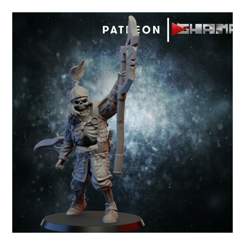 Figurines Morts-Vivants Ghamak – Armées Squelettiques et Horreurs Fantasy en 3D

