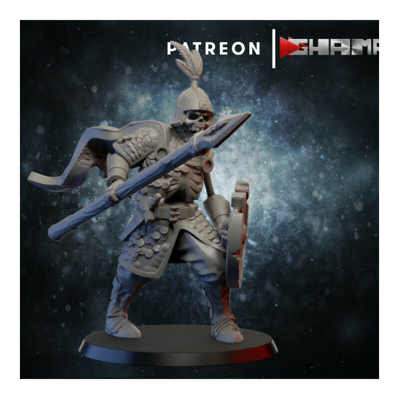 Figurines Morts-Vivants Ghamak – Armées Squelettiques et Horreurs Fantasy en 3D

