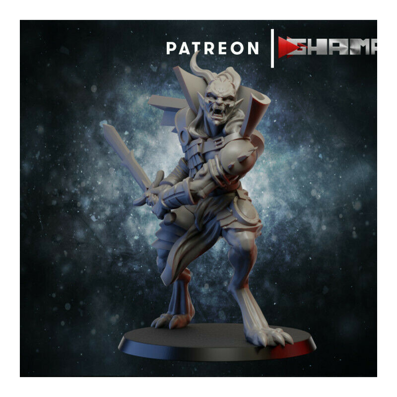 Figurines Morts-Vivants Ghamak – Armées Squelettiques et Horreurs Fantasy en 3D

