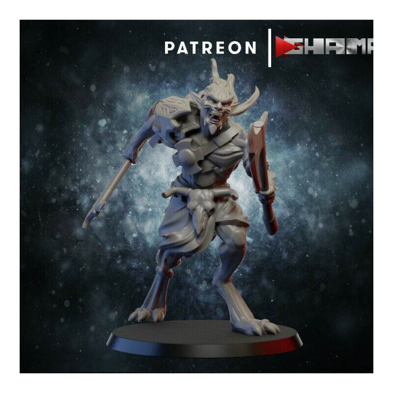 Figurines Morts-Vivants Ghamak – Armées Squelettiques et Horreurs Fantasy en 3D

