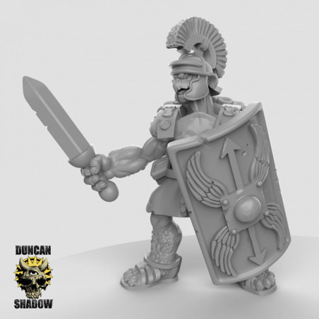 Figurines Anthropomorphes Duncan Shadow – Impression 3D pour Wargames et Jeux de Rôle
