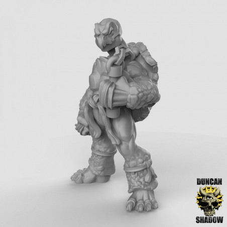 Figurines Anthropomorphes Duncan Shadow – Impression 3D pour Wargames et Jeux de Rôle
