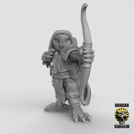 Figurines Anthropomorphes Duncan Shadow – Impression 3D pour Wargames et Jeux de Rôle
